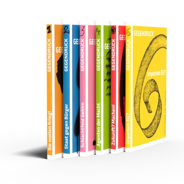 Gegendruck. Ausgaben 1 - 6 im Bundle