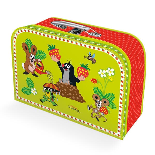 TRÖTSCH - Der kleine Maulwurf Minikoffer Erdbeere
