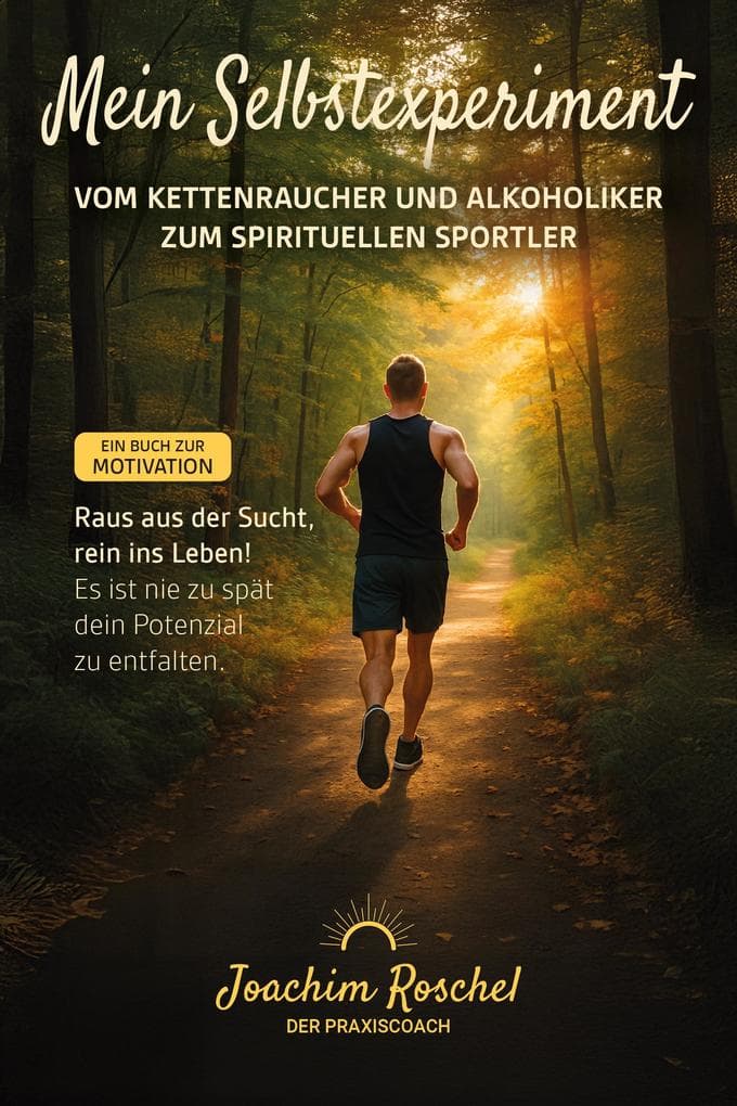 MEIN SELBSTEXPERIMENT - Vom Kettenraucher und Alkoholiker zum spirituellen Sportler