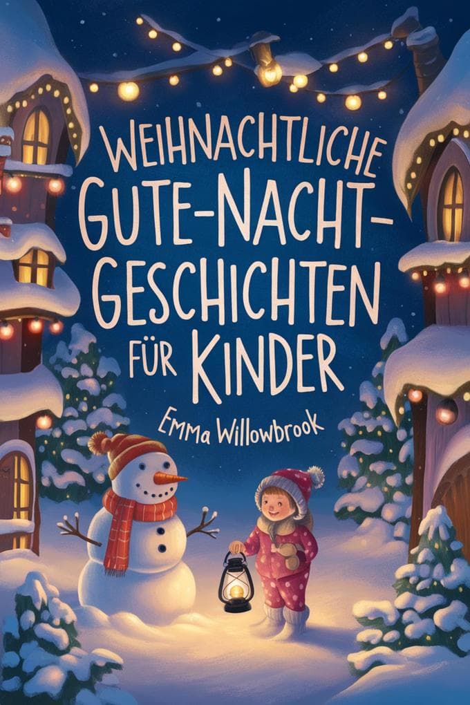 Weihnachtliche Gute-Nacht-Geschichten für Kinder: Zauberhafte Winterabenteuer voller Magie, Freundschaft und festlicher Freude