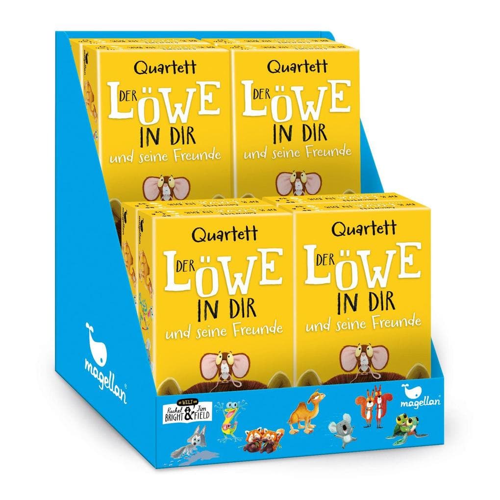 Dispenser Quartett Der Löwe in dir bestückt