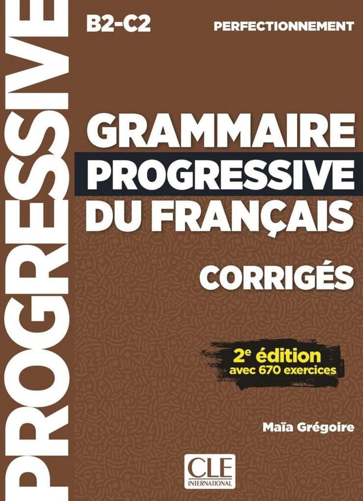 Grammaire progressive du français, 2ème édition