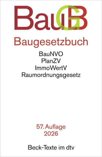 Baugesetzbuch. BauGB