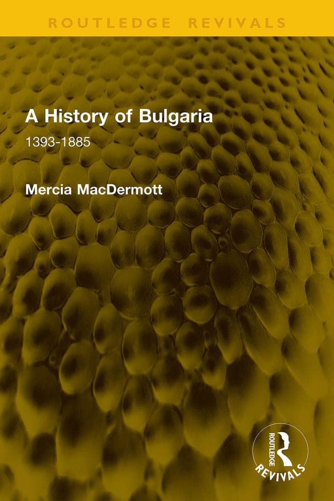 A History of Bulgaria