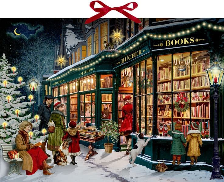 Wand-Adventskalender - Mein wunderbarer Buchladen