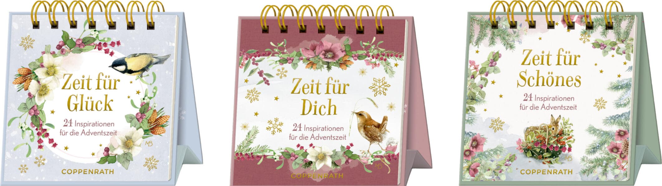 Mini-Tisch-Adventskalender - Zeit für Glück