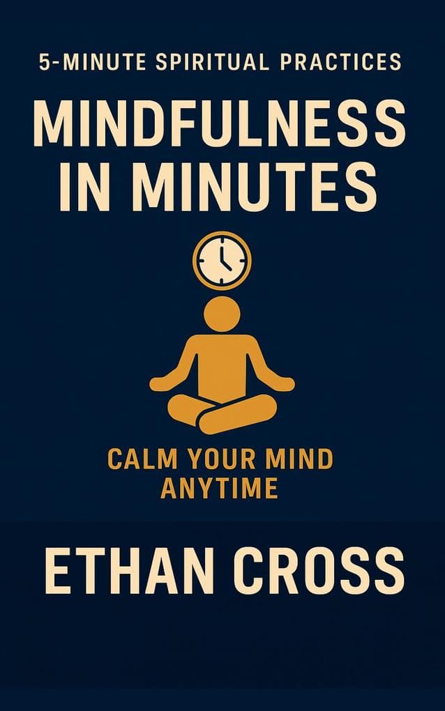 Mindfulness in Minutes: Calm Your Mind Anytime (5-Minute Spiritual Practices Series, #3)