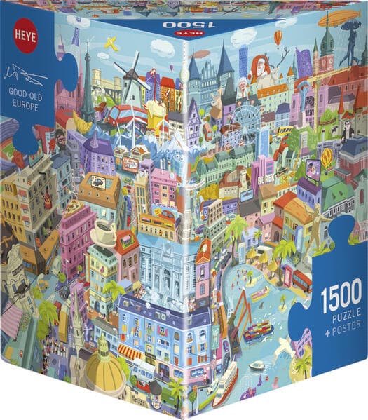 GOOD OLD EUROPE, HEYE Puzzle von Zsolt Vidak