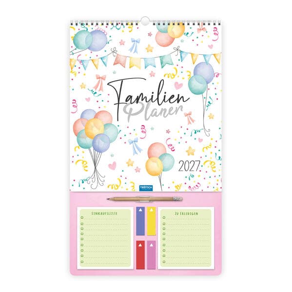 TRÖTSCH - Familienkalender Der große Familienplaner 2027