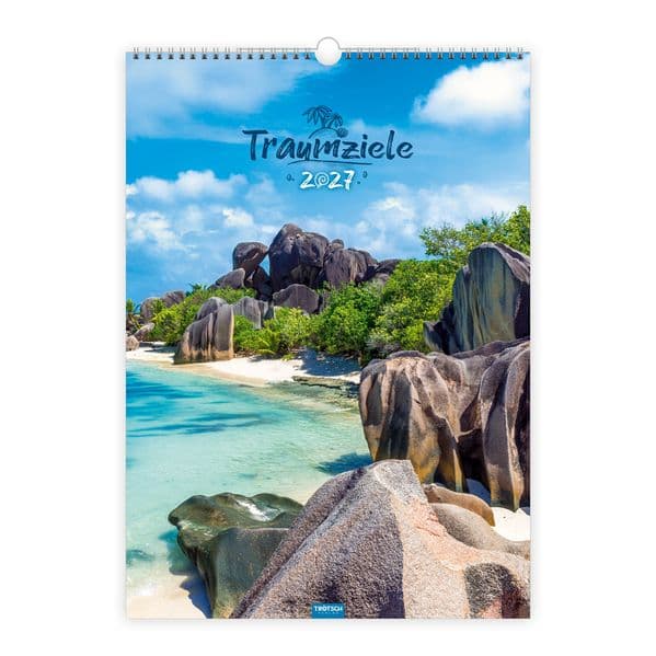 TRÖTSCH - Großbildkalender Traumziele 2027