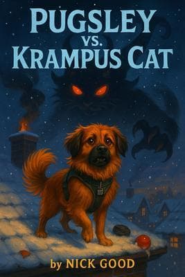Pugsley vs. The Krampus Cat