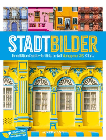 StadtBilder Wochenplaner Kalender 2027