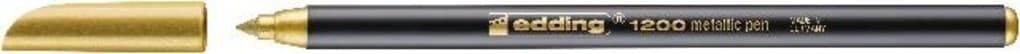 edding 1200 Fasermaler metallic gold