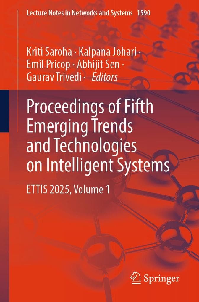 Proceedings of Fifth Emerging Trends and Technologies on Intelligent Systems