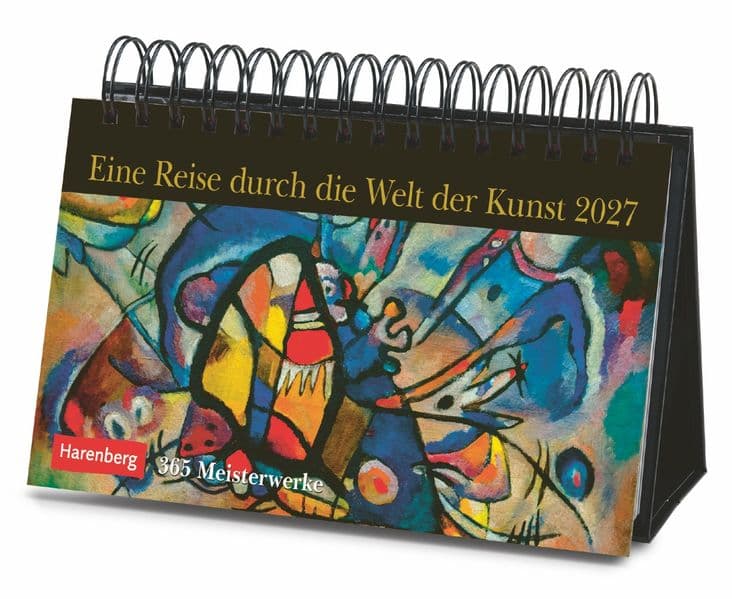 Eine Reise durch die Welt der Kunst Premiumkalender 2027 - 365 Meisterwerke