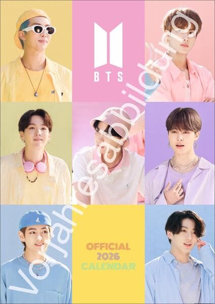 BTS Posterkalender 2027