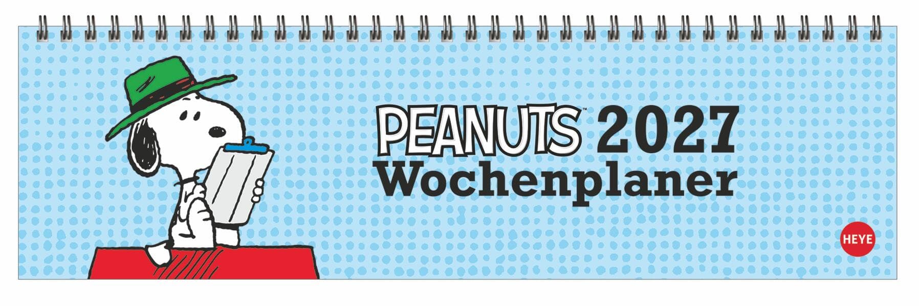 Peanuts Wochenquerplaner 2027