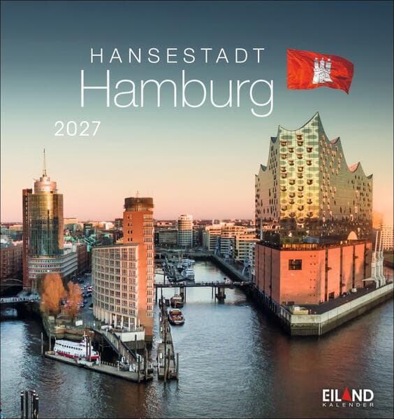 Hansestadt Hamburg Postkartenkalender 2027
