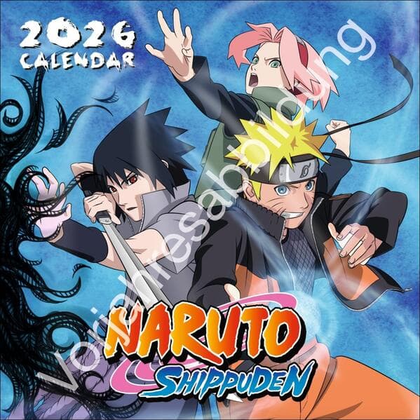 Naruto Broschurkalender 2027