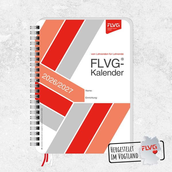 A5 FLVG-Kalender von Lehrenden für Lehrende 2026/2027