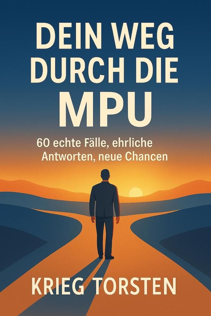 Dein Weg durch die MPU: 60 echte Fälle, ehrliche Antworten , neue Chancen