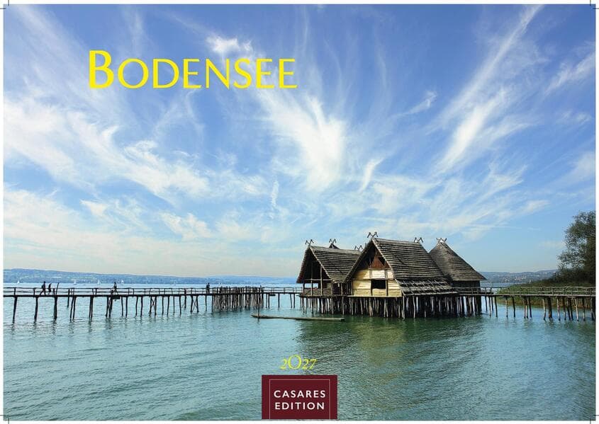 Bodensee Kalender 2027 - Wandkalender | Fotokalender Deutschland 24x35cm Natur und Kultur rund um den Bodensee - 12 eindrucksvolle Bilder von Seeidylle, Alpenblick und Uferstimmung