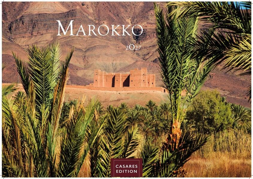 Marokko Kalender 2027 - Wandkalender | Fotokalender Afrika 24x35 cm - Hochwertiger . für das Jahr 2027 - mit beeindruckenden Bildern aus Marokko.