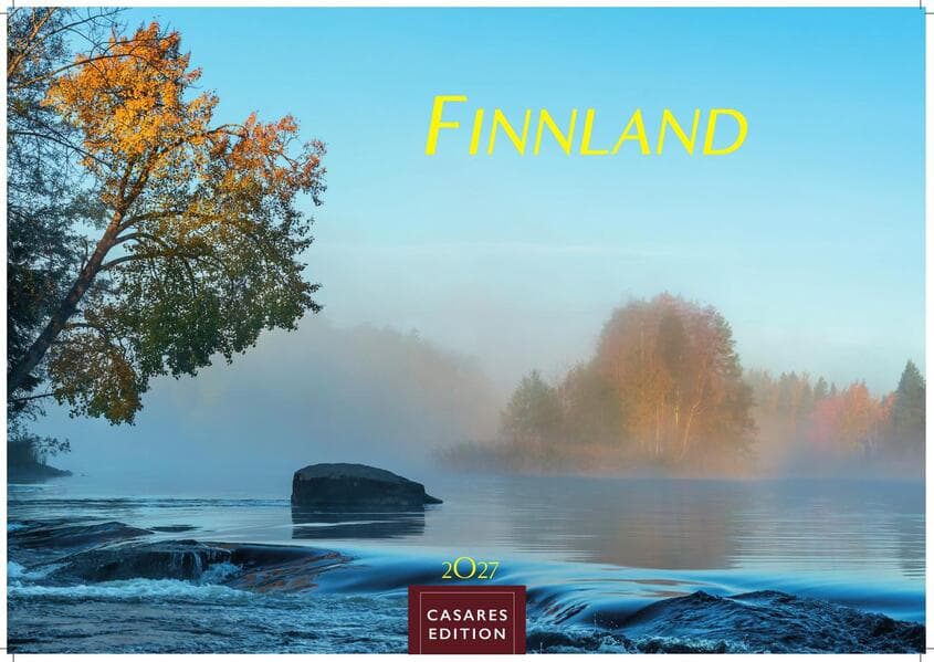 Finnland Kalender 2027 - Wandkalender | Fotokalender Nordeuropa 24x35cm - mit beeindruckenden Naturaufnahmen aus Finnland