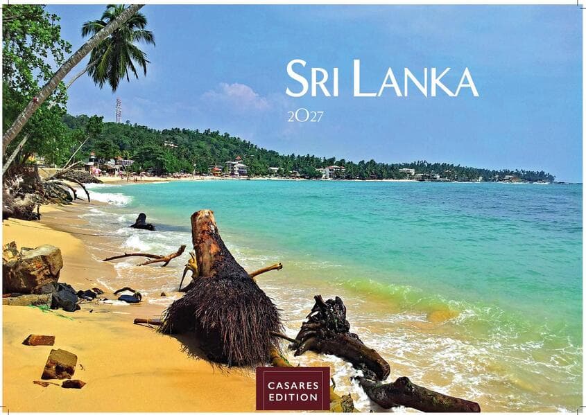 Sri Lanka Kalender 2027 - Wandkalender | Fotokalender Asien 24x35cm - Hochwertiger für 2027 - mit atemberaubenden Fotos von Sri Lanka, perfekt für Sri Lanka -Liebhaber