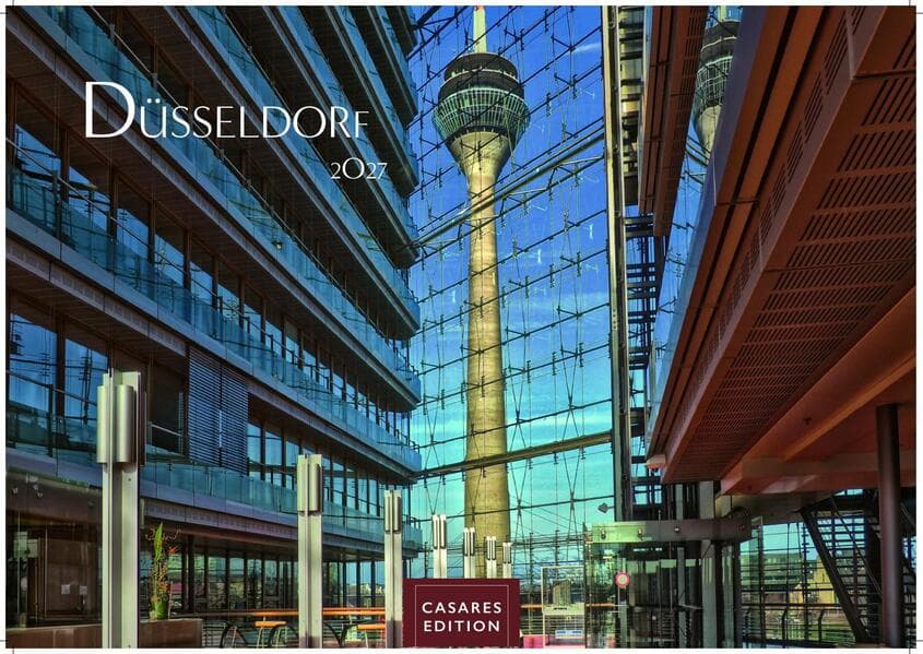 Düsseldorf Kalender 2027 - Wandkalender | Fotokalender Deutschland 24x35cm - 12 großformatige Fotomotive in Top-Qualität der Rheinmetropole
