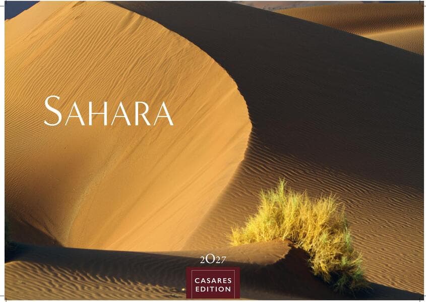 Sahara Kalender 2027 - Wandkalender | Fotokalender Afrika 24x35 cm - . mit 12 brillanten Fotos der Wüste