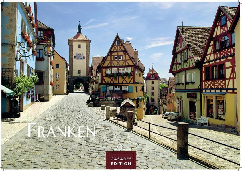 Franken Kalender 2027 - Wandkalender | Fotokalender Deutschland 24x35cm - faszinierende Landschaften, historische Orte und Natur