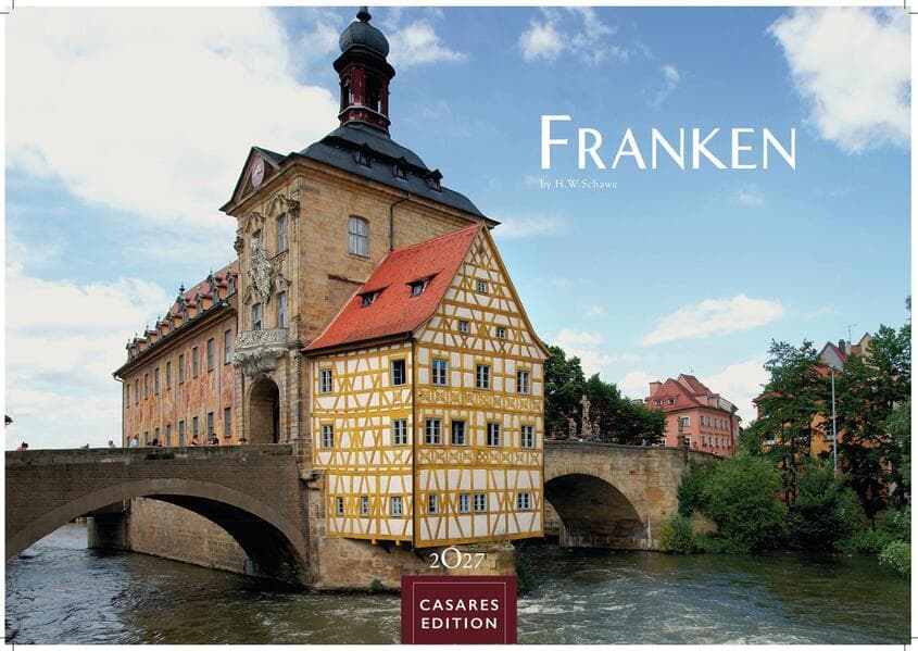 Franken Kalender 2027 - Wandkalender | Fotokalender Deutschland 50x35cm - faszinierende Landschaften, historische Orte und Natur