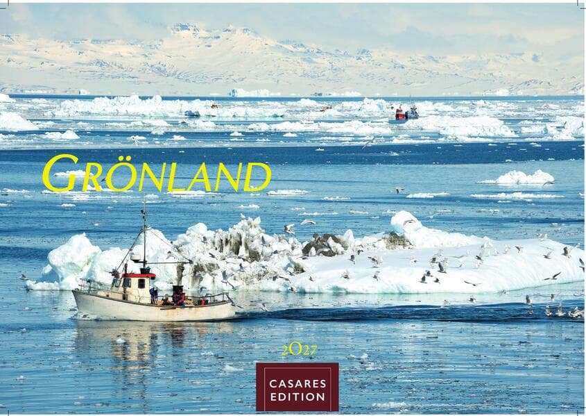 Grönland Kalender 2027 - Wandkalender | Fotokalender Nordeuropa 24x35cm - . mit beeindruckenden Naturaufnahmen, Perfekt für Natur- und Reisebegeisterte