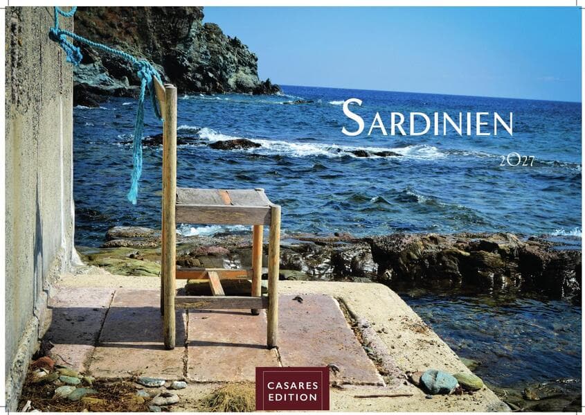 Sardinien Kalender 2027 - Wandkalender | Fotokalender Italien 24x35 cm - mit 12 traumhaften Motiven der Mittelmeerinsel.