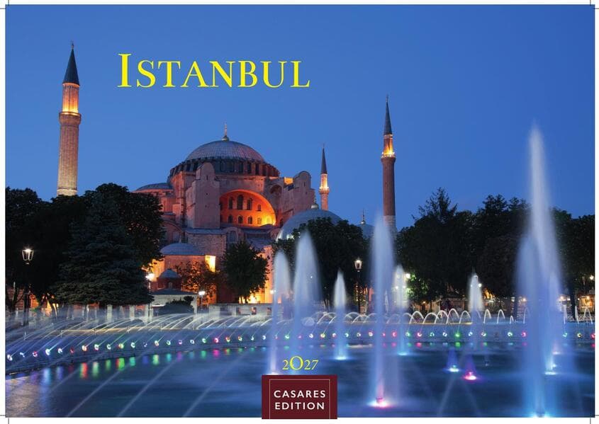 Istanbul Kalender 2027 - Wandkalender | Fotokalender Türkei Vorderer Orient 24x35 cm | . mit 12 faszinierenden Fotografien von Istanbul | Premium-Design |