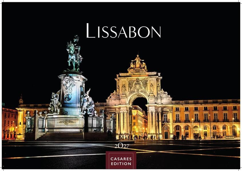 Lissabon Kalender 2027 - Wandkalender | Fotokalender Portugal 24x35 cm - Atemberaubende Fotos dieser schönen Stadt