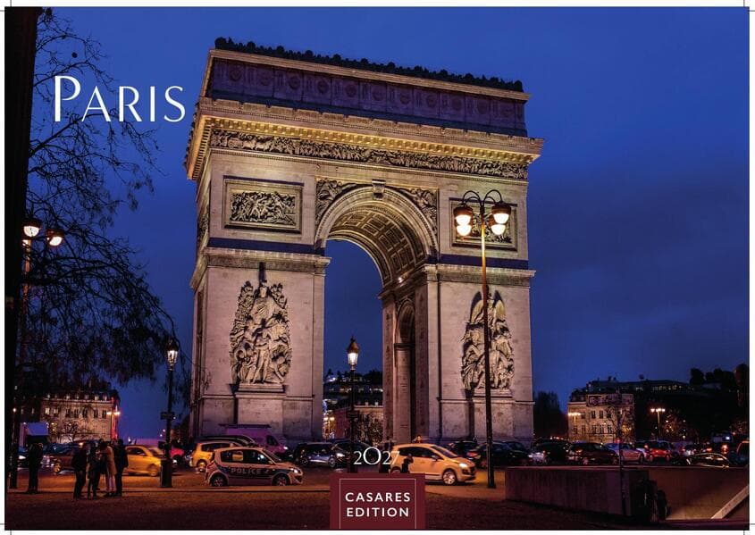 Paris Kalender 2027 - Wandkalender | Fotokalender Frankreich 24x35cm - Entdecken Sie den faszinierenden Charme von Paris - mit beeindruckenden Fotos