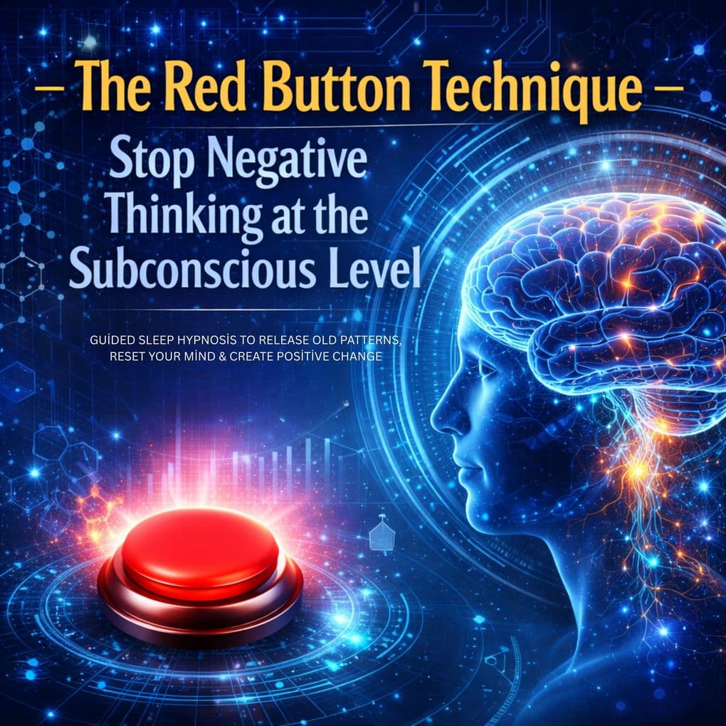 The Red Button Technique Stop Negative Thinking at the Subconscious Level Proven Sleep Hypnosis