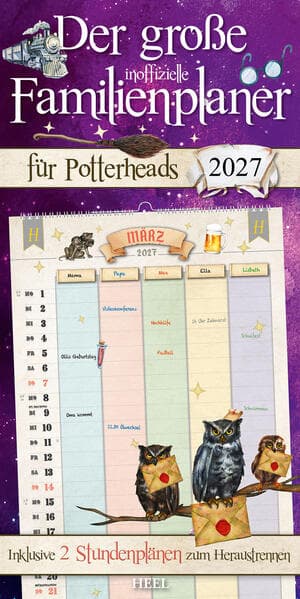 Der große inoffizielle Familienplaner für Potterheads Kalender 2027