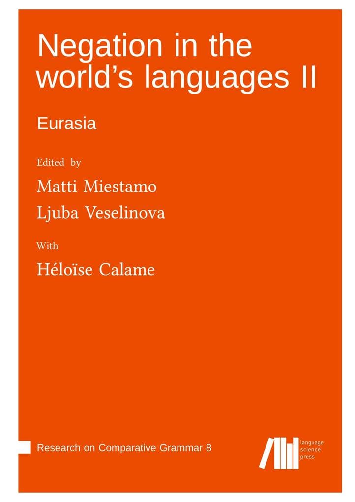 Negation in the world's languages II : Eurasia
