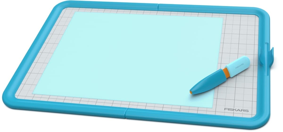 Fiskars Bastelutensilien für Kinder Schneidestift & Matte 28 x 40 cm