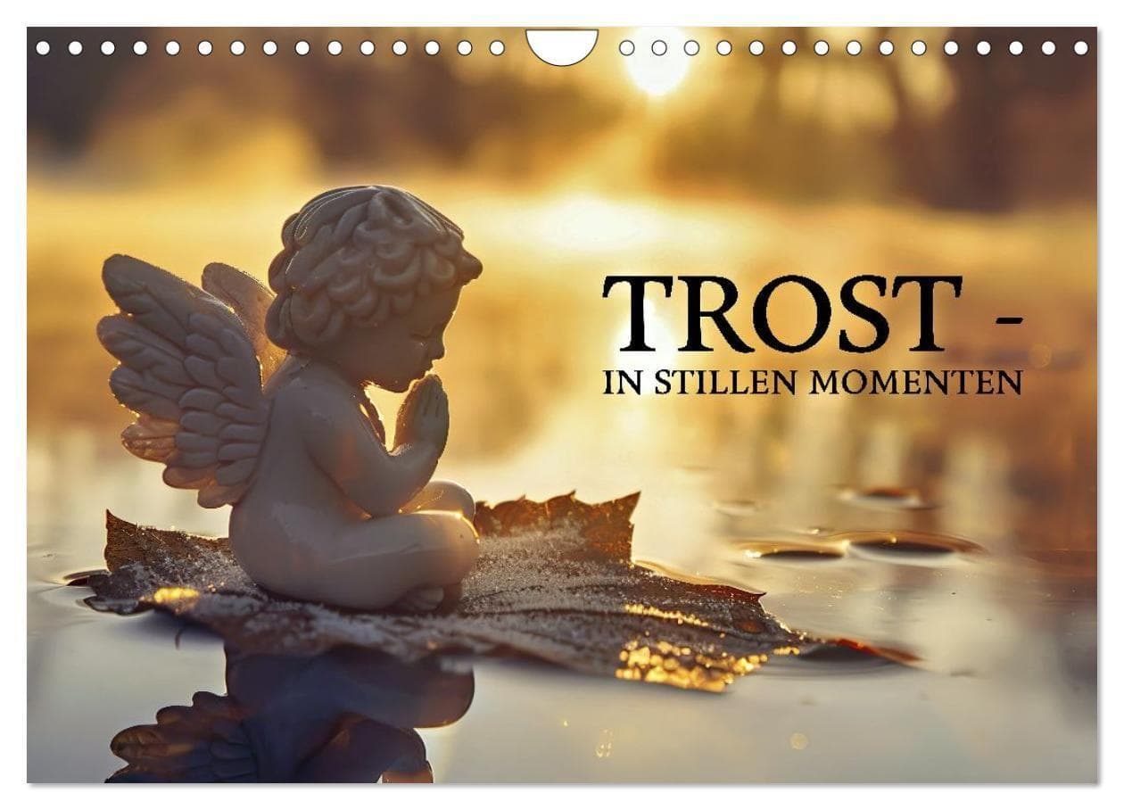 Trost - in stillen Momenten (Wandkalender 2027 DIN A4 quer), CALVENDO Monatskalender