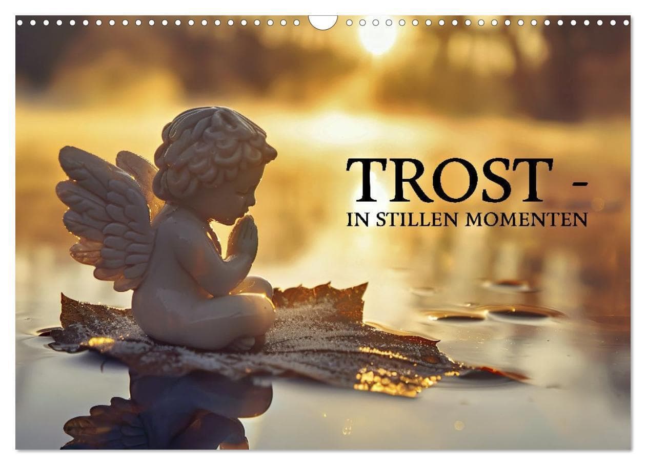 Trost - in stillen Momenten (Wandkalender 2027 DIN A3 quer), CALVENDO Monatskalender