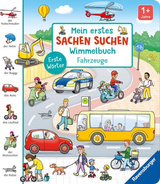 Mein erstes Sachen suchen Wimmelbuch: Fahrzeuge