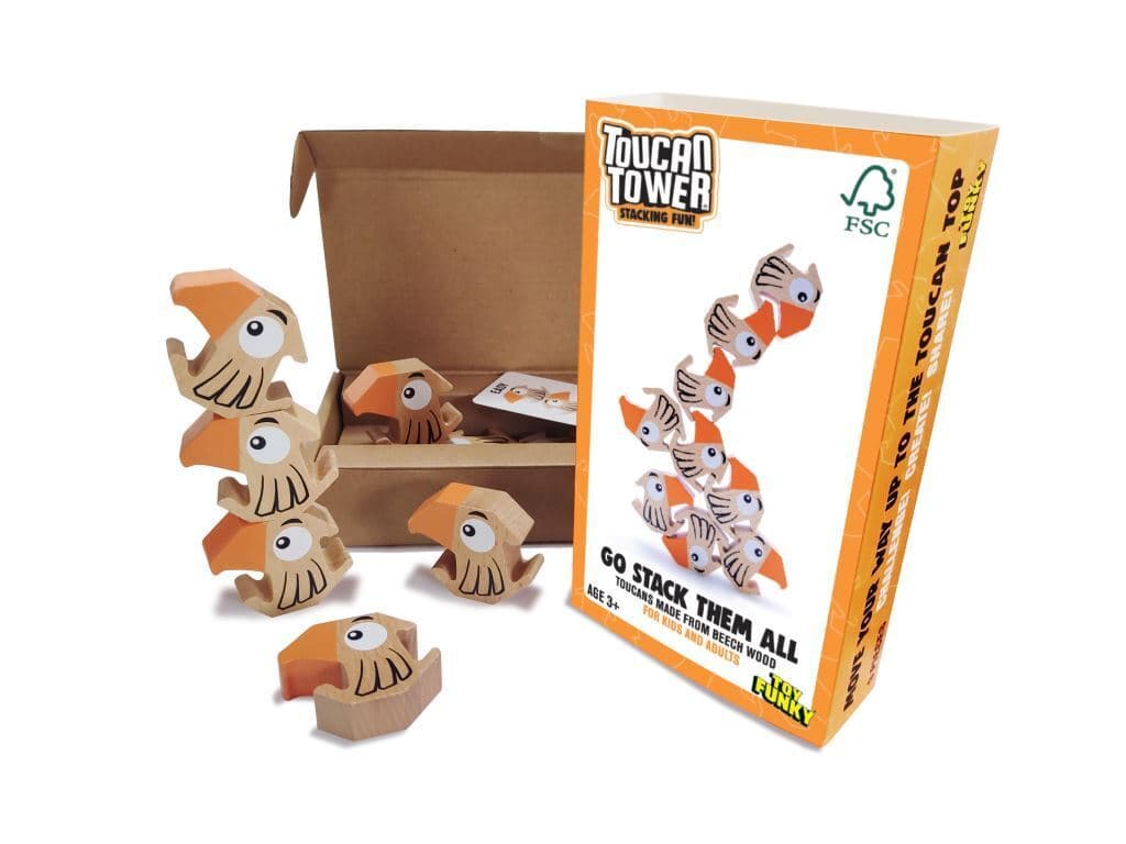 Toucan Tower® FSC® Buchenholz