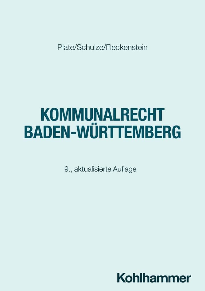 Kommunalrecht Baden-Württemberg