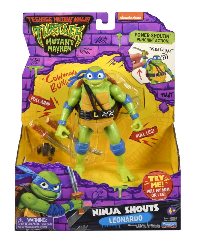 Ninja Shouts Leonardo