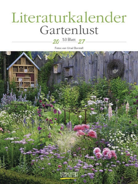 Literaturkalender Gartenlust 2027