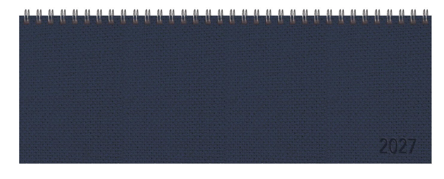 Tischkalender quer Professional Premium 2027 dunkelblau
